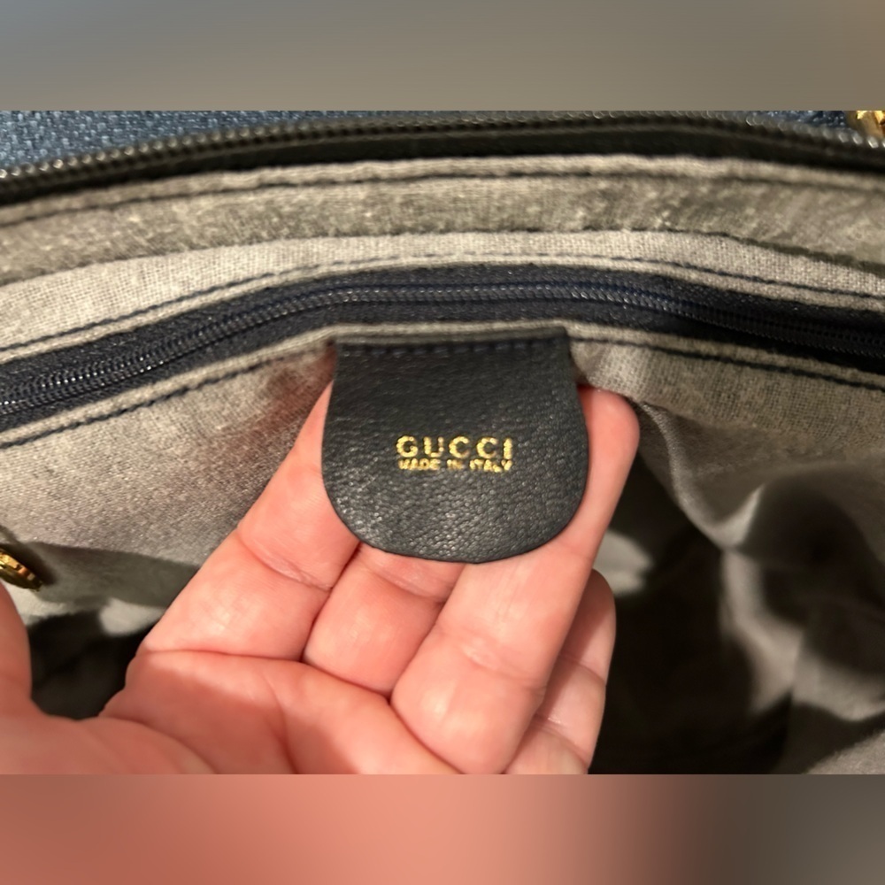 Gucci Diana Vintage Leather Bamboo 
Top Handle Bag - Picture 5 of 16